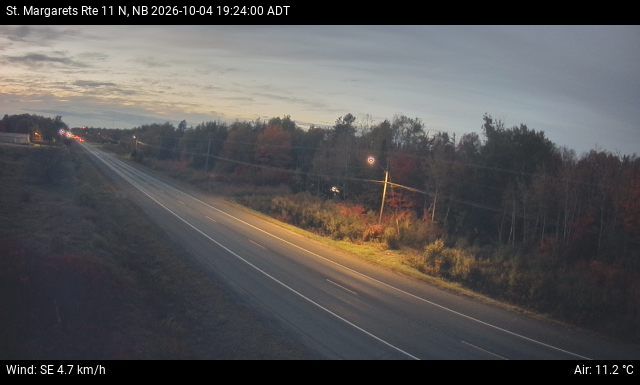Web Cam image of St. Margarets (NB Highway 11)