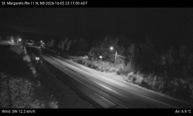 Web Cam image of St. Margarets (NB Highway 11)