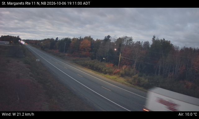 Web Cam image of St. Margarets (NB Highway 11)