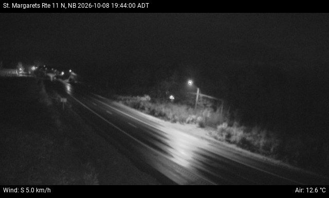 Web Cam image of St. Margarets (NB Highway 11)