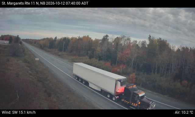 Web Cam image of St. Margarets (NB Highway 11)