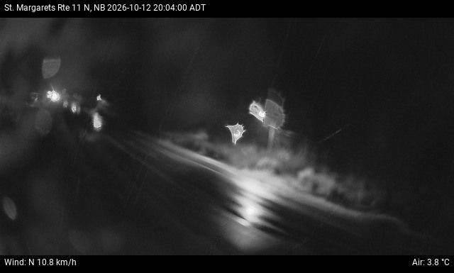 Web Cam image of St. Margarets (NB Highway 11)
