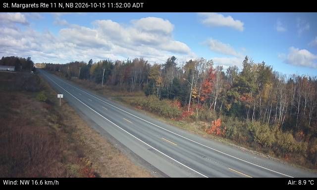 Web Cam image of St. Margarets (NB Highway 11)