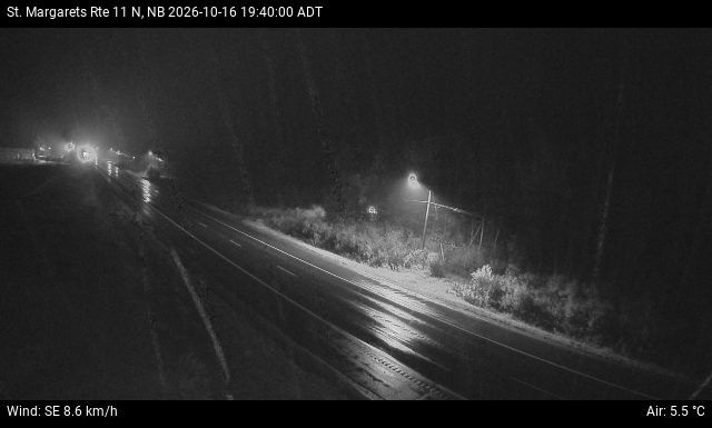 Web Cam image of St. Margarets (NB Highway 11)