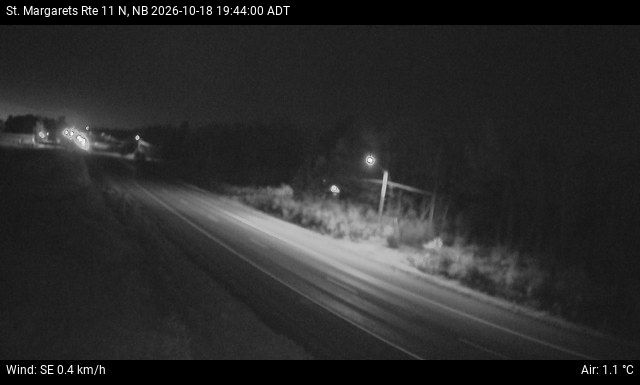 Web Cam image of St. Margarets (NB Highway 11)