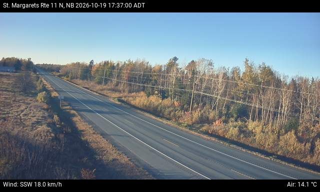 Web Cam image of St. Margarets (NB Highway 11)