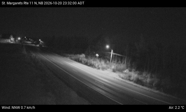 Web Cam image of St. Margarets (NB Highway 11)