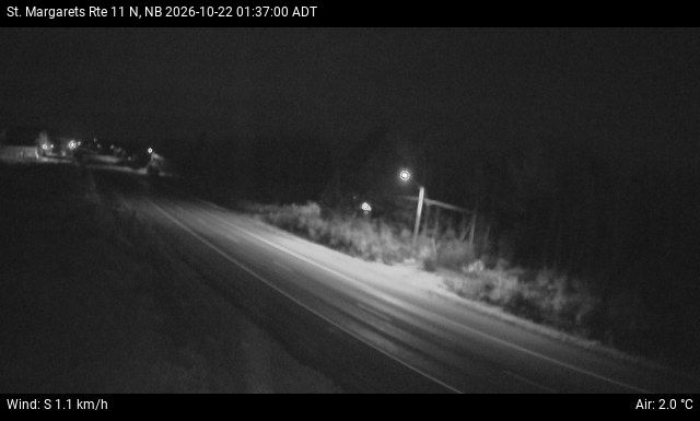 Web Cam image of St. Margarets (NB Highway 11)