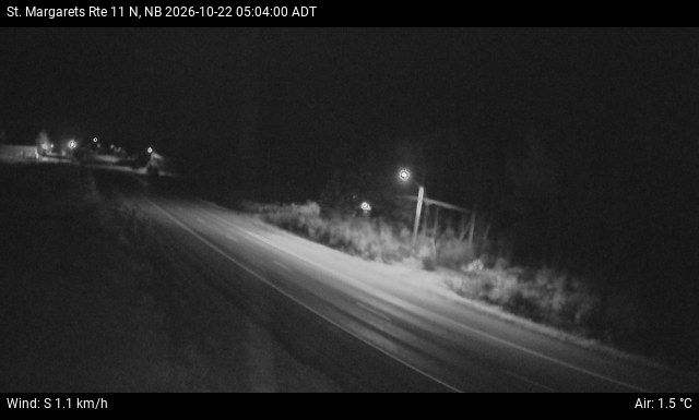 Web Cam image of St. Margarets (NB Highway 11)