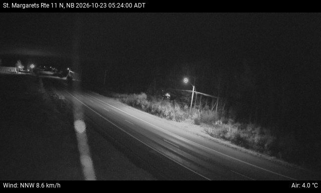 Web Cam image of St. Margarets (NB Highway 11)