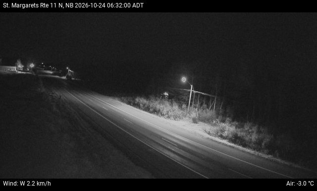 Web Cam image of St. Margarets (NB Highway 11)