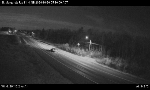 Web Cam image of St. Margarets (NB Highway 11)