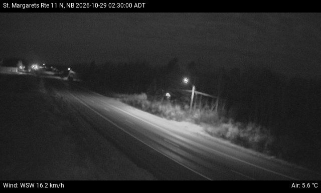 Web Cam image of St. Margarets (NB Highway 11)