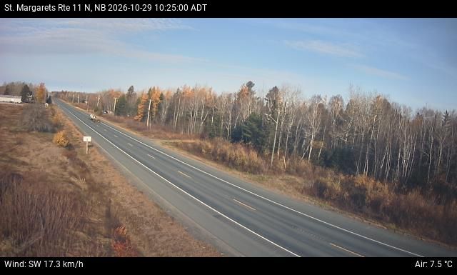 Web Cam image of St. Margarets (NB Highway 11)