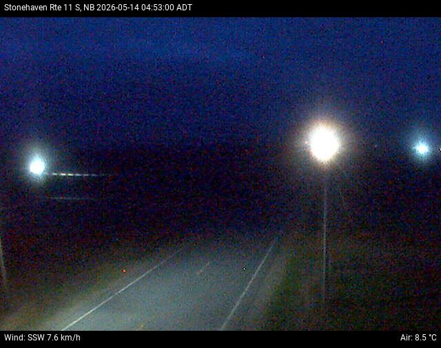Web Cam image of Stonehaven (NB Highway 11)