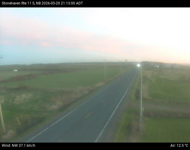 Web Cam image of Stonehaven (NB Highway 11)