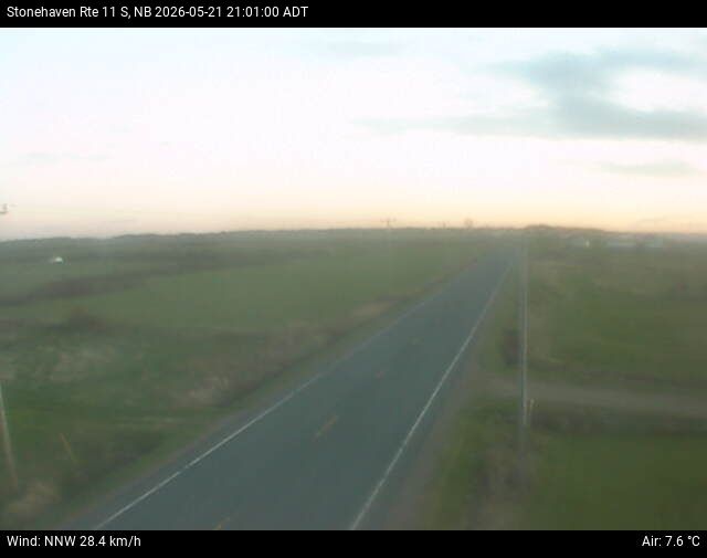Web Cam image of Stonehaven (NB Highway 11)