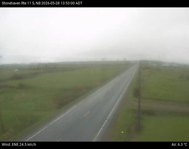 Web Cam image of Stonehaven (NB Highway 11)