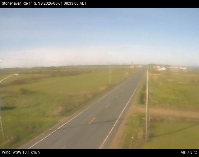 Web Cam image of Stonehaven (NB Highway 11)