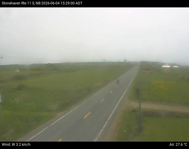 Web Cam image of Stonehaven (NB Highway 11)