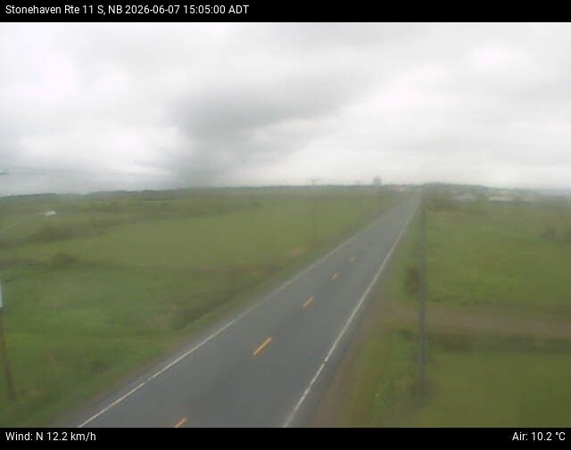 Web Cam image of Stonehaven (NB Highway 11)