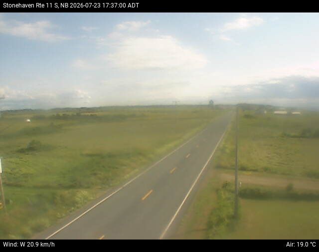 Web Cam image of Stonehaven (NB Highway 11)