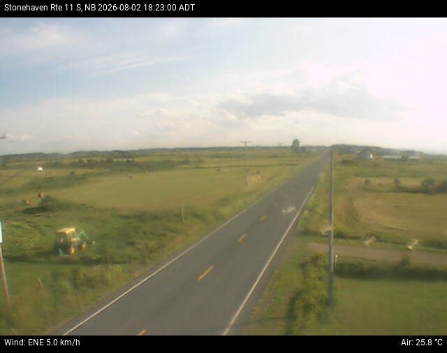 Web Cam image of Stonehaven (NB Highway 11)