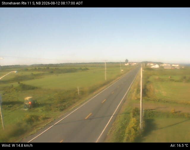 Web Cam image of Stonehaven (NB Highway 11)
