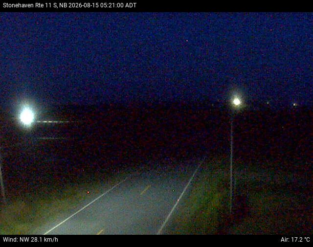 Web Cam image of Stonehaven (NB Highway 11)
