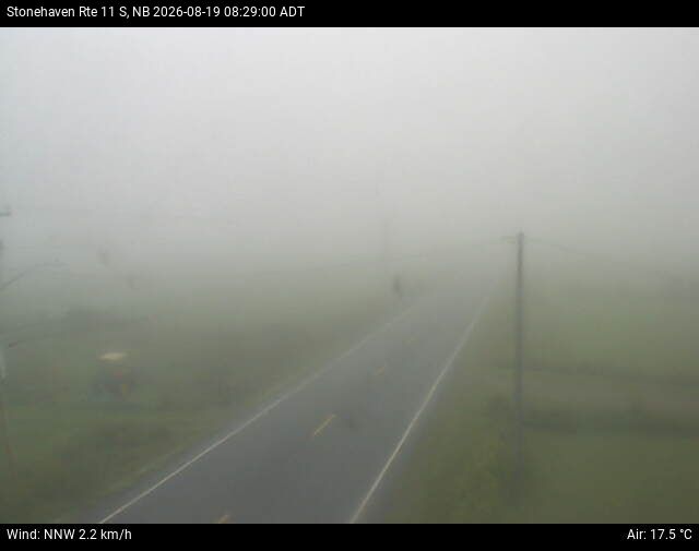 Web Cam image of Stonehaven (NB Highway 11)