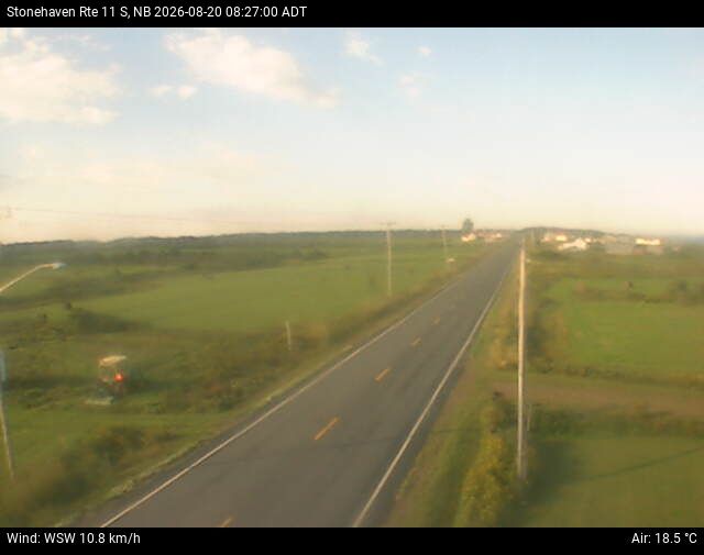 Web Cam image of Stonehaven (NB Highway 11)