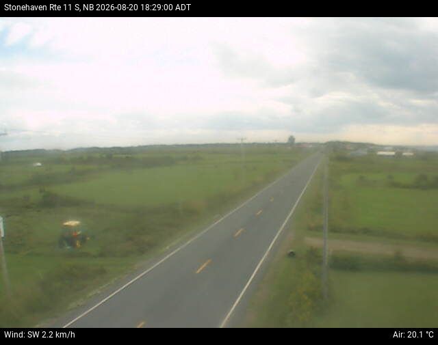 Web Cam image of Stonehaven (NB Highway 11)