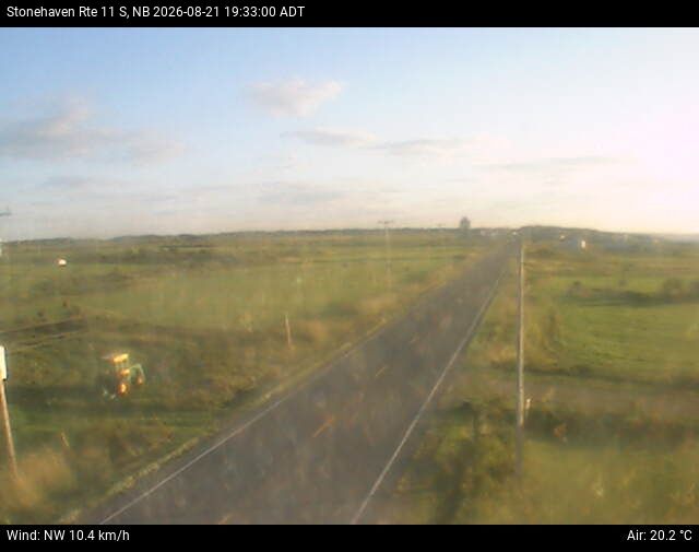 Web Cam image of Stonehaven (NB Highway 11)