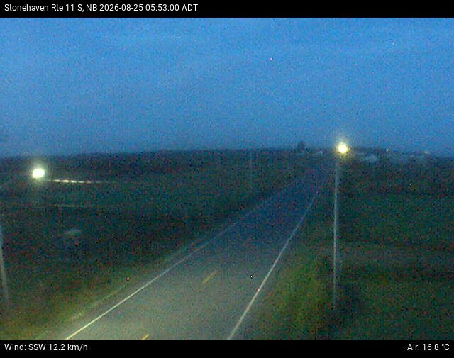 Web Cam image of Stonehaven (NB Highway 11)