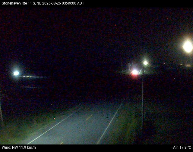 Web Cam image of Stonehaven (NB Highway 11)