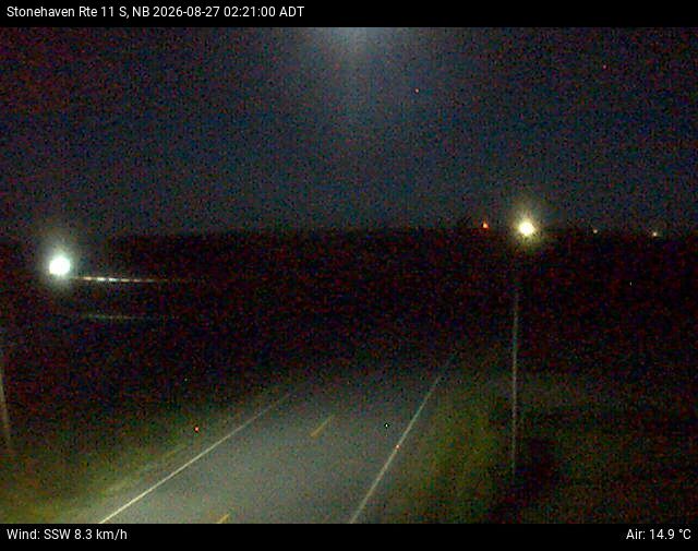 Web Cam image of Stonehaven (NB Highway 11)