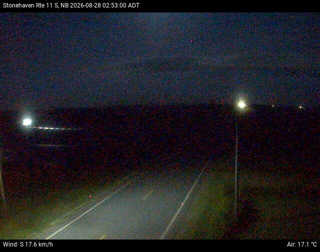 Web Cam image of Stonehaven (NB Highway 11)