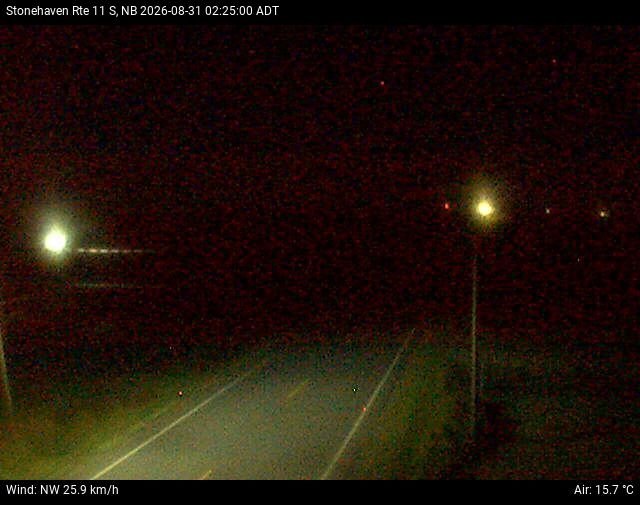 Web Cam image of Stonehaven (NB Highway 11)