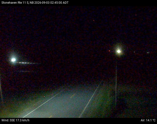 Web Cam image of Stonehaven (NB Highway 11)