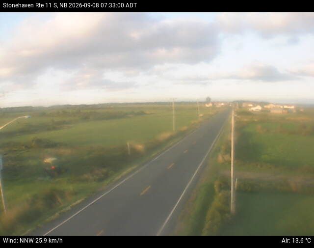 Web Cam image of Stonehaven (NB Highway 11)