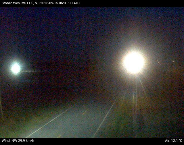 Web Cam image of Stonehaven (NB Highway 11)