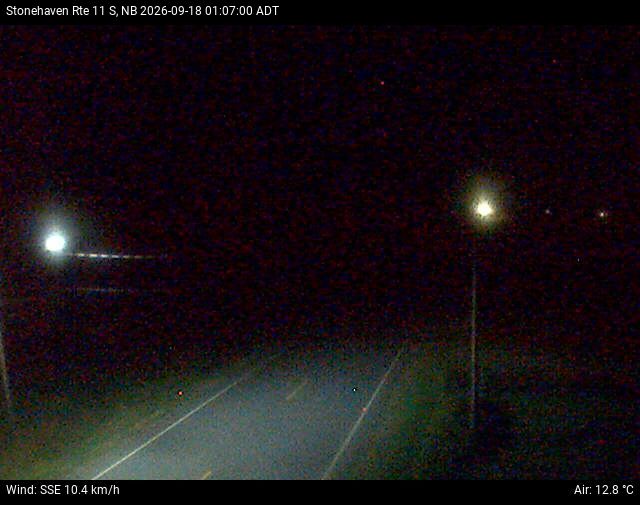 Web Cam image of Stonehaven (NB Highway 11)