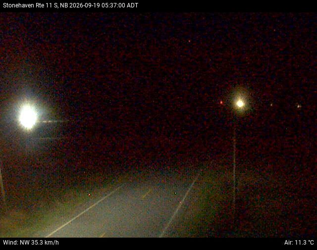 Web Cam image of Stonehaven (NB Highway 11)