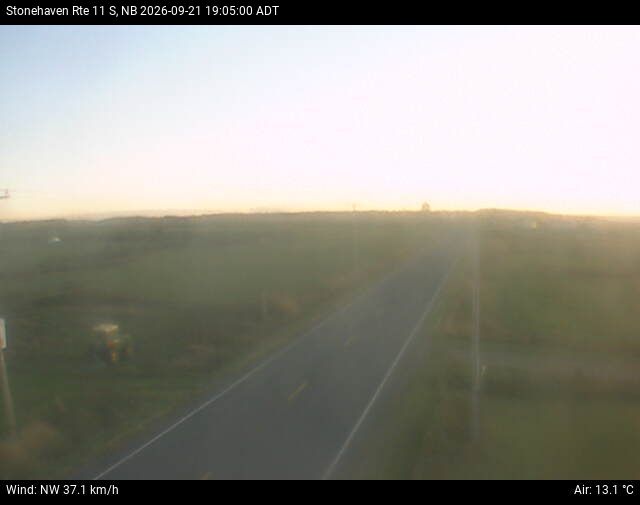 Web Cam image of Stonehaven (NB Highway 11)