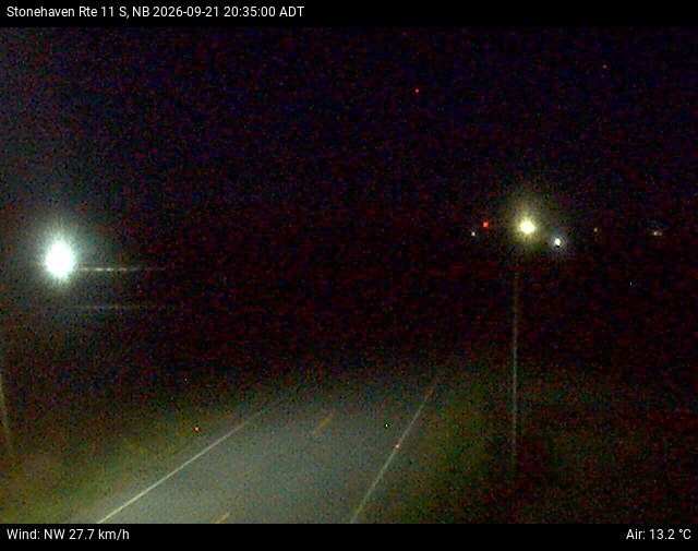 Web Cam image of Stonehaven (NB Highway 11)