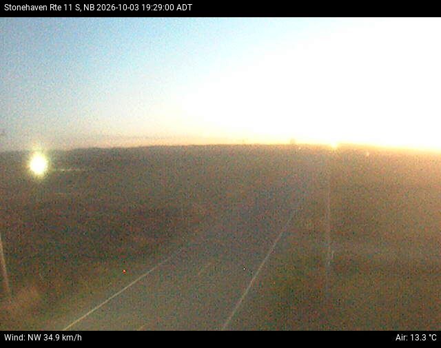 Web Cam image of Stonehaven (NB Highway 11)