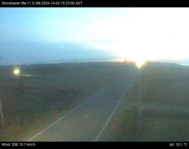 Web Cam image of Stonehaven (NB Highway 11)