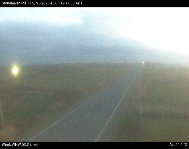Web Cam image of Stonehaven (NB Highway 11)