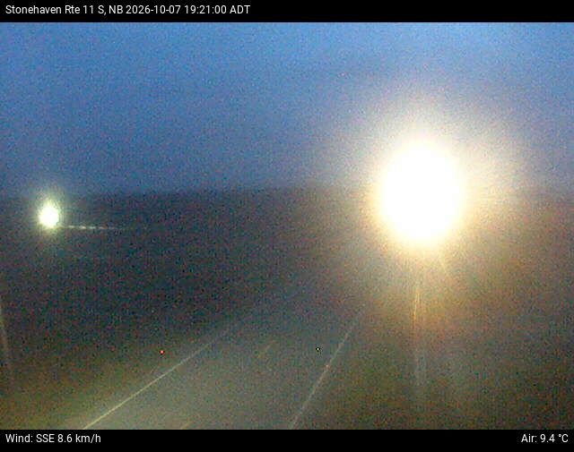 Web Cam image of Stonehaven (NB Highway 11)