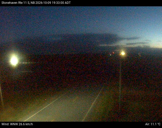Web Cam image of Stonehaven (NB Highway 11)